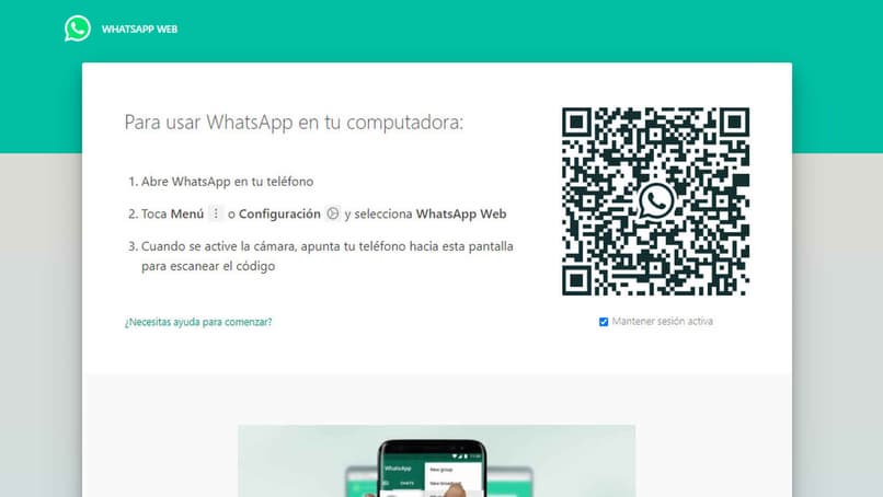 codigo qr whatsapp web eliminar mensajes 